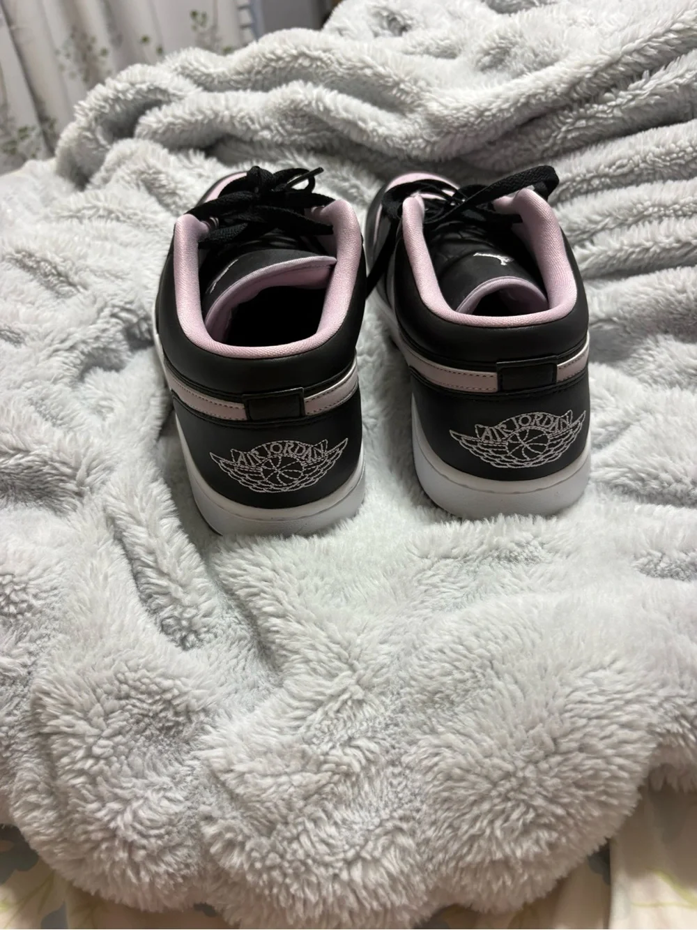 Size 12 Air Jordan 1 Low SE 'Black Iced Lilac'
